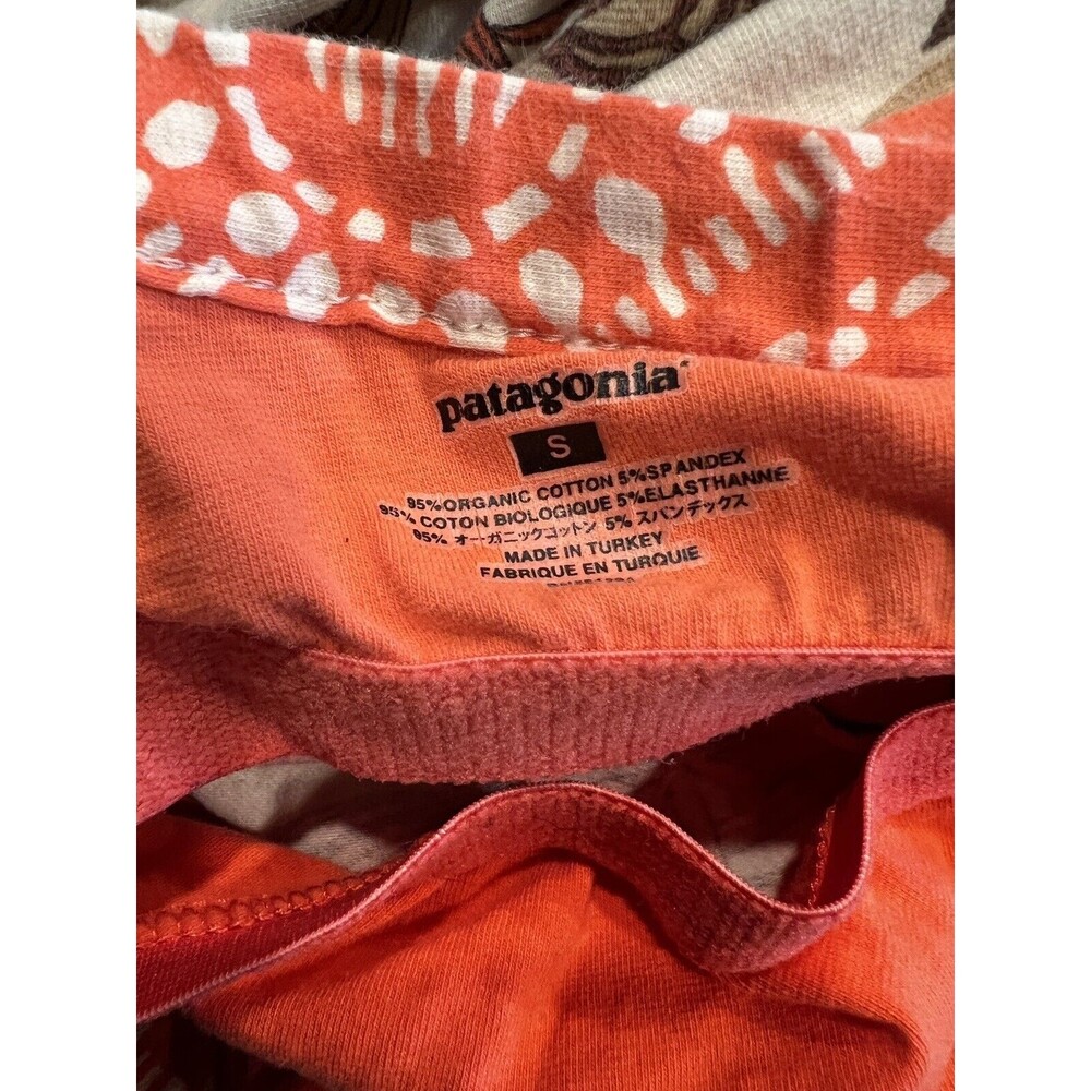Patagonia Dress Womens Small Iliana Halter Mini Organic Cotton Floral Casual - Picture 8 of 10